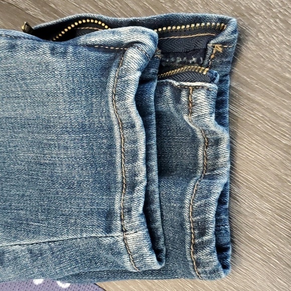 PISTOLA ANAIS ZIP CUFF ANKLE SKINNY JEANS. SZ 30. - Picture 6 of 6